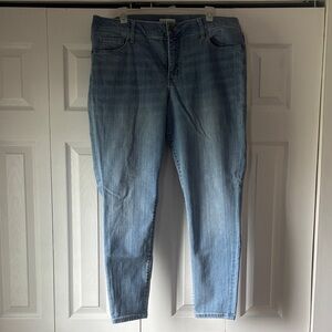 Ava & Viv Women's Classic Blue Straight Leg Jeans